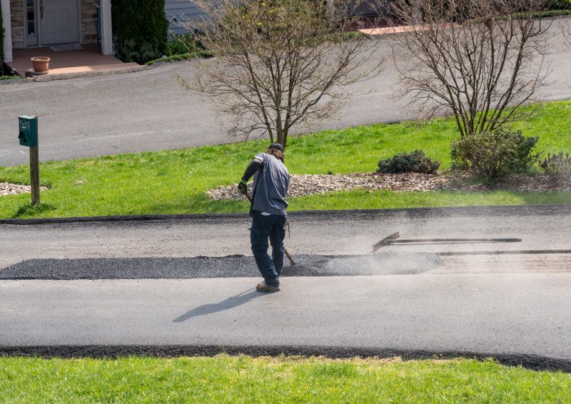 Asphalt Pad Installation