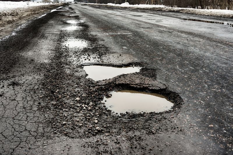 Asphalt Pothole Filling