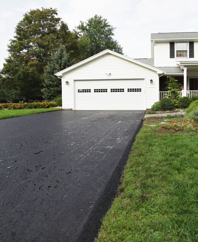 Blacktop Driveway Installation