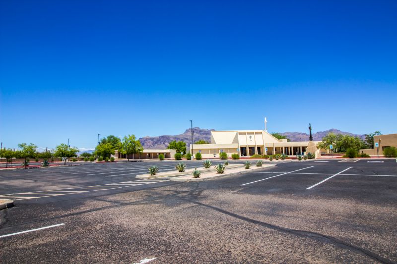 Church Parking Lot Paving