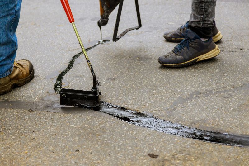 Asphalt Driveway Repair detail