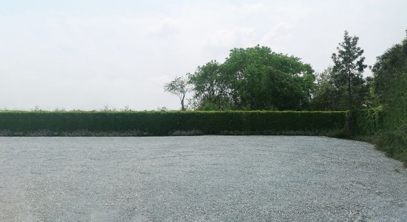 Gravel And Tar Paving