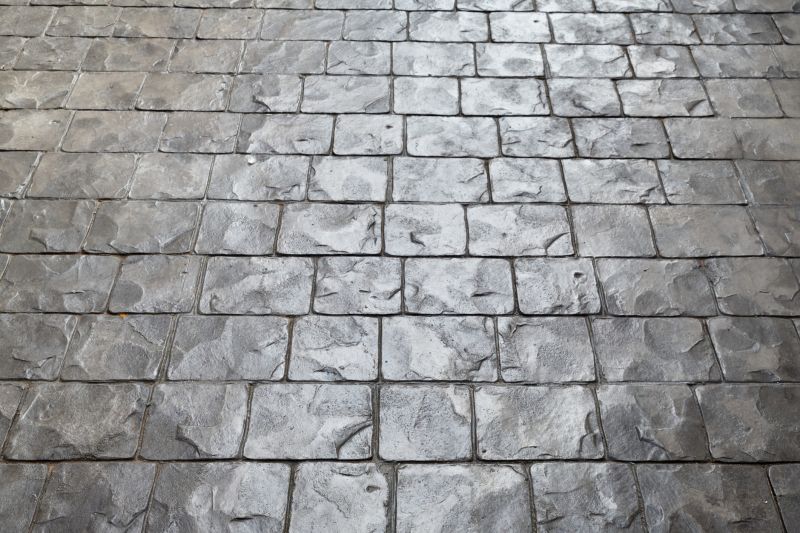 Patterned Asphalt Installation