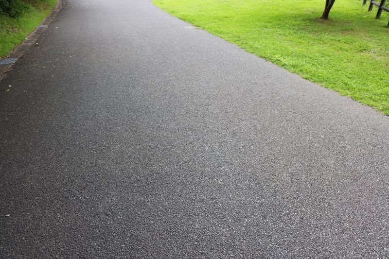 Asphalt Driveway with Clean Edges